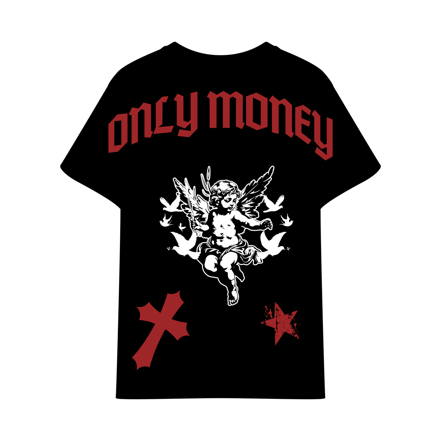Red ángel tee